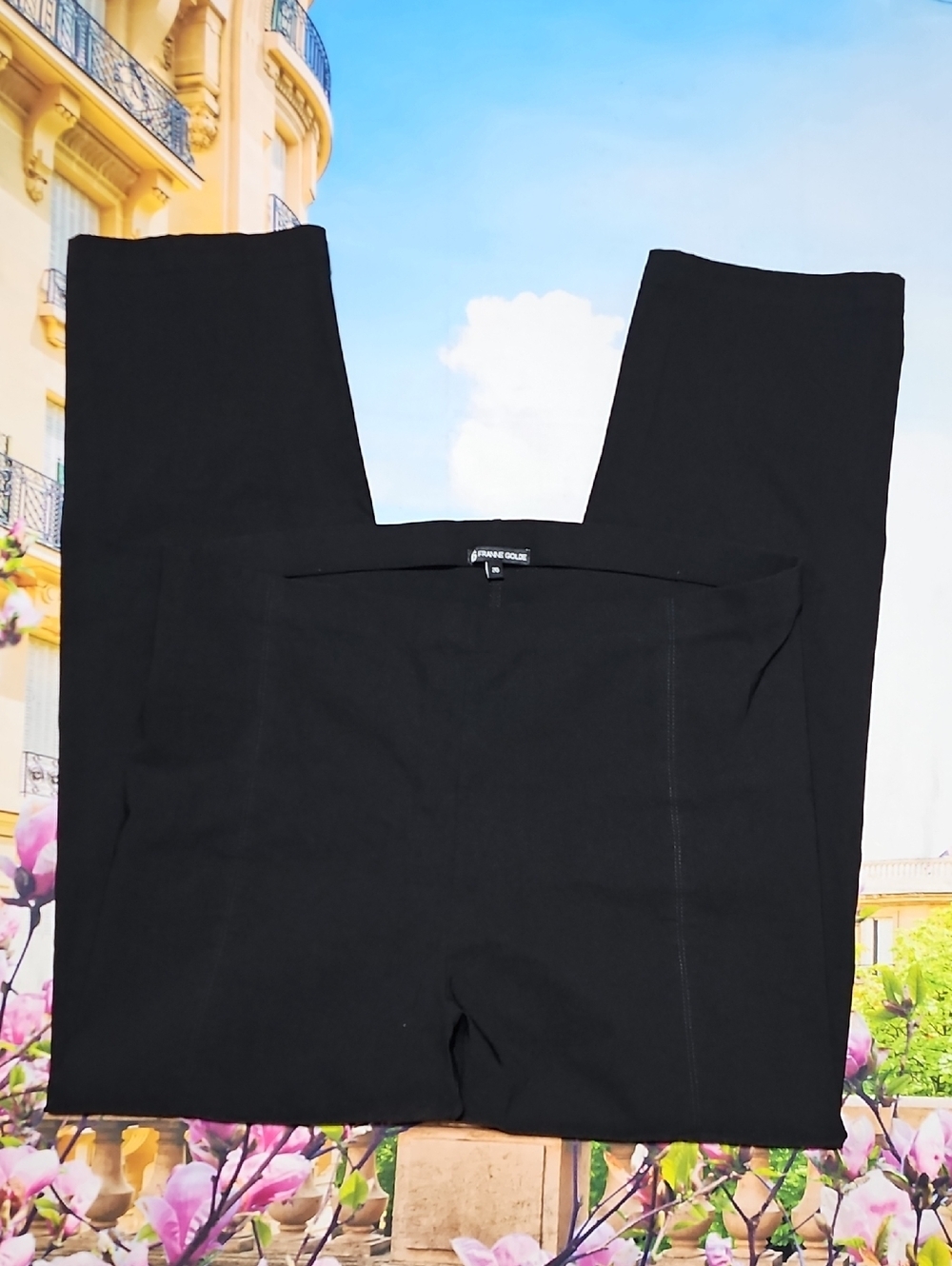 Franne Golde Black‎ High Waisted Pants Size 16